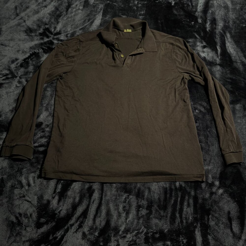 Vince Dark Navy Longsleeve Silk Blend